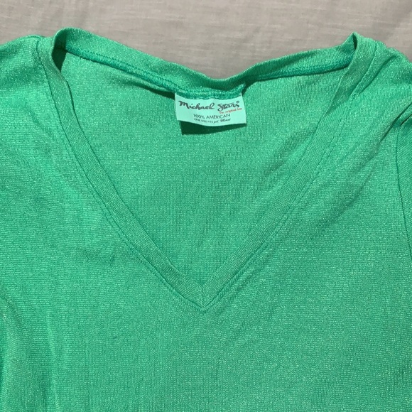 Michael stars green tshirt - Picture 2 of 4